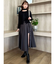 パンツレイヤードプリーツスカート