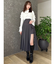 パンツレイヤードプリーツスカート