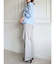 ニータックストレートパンツ