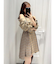 レイヤードイレヘムシャツワンピース