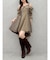 レイヤードイレヘムシャツワンピース