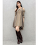 レイヤードイレヘムシャツワンピース
