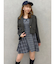 レイヤードイレヘムシャツワンピース