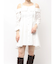 レイヤードイレヘムシャツワンピース