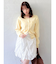 プレートシンプルカーディガン