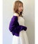 プレートシンプルカーディガン
