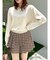 プレートシンプルカーディガン