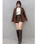 【セットアップ対応】レイヤードスカートパンツ
