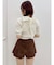 【セットアップ対応】レイヤードスカートパンツ