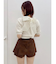 【セットアップ対応】レイヤードスカートパンツ