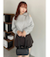 【セットアップ対応】レイヤードスカートパンツ