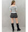 【セットアップ対応】レイヤードスカートパンツ
