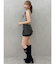 【セットアップ対応】レイヤードスカートパンツ