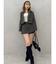 【セットアップ対応】レイヤードスカートパンツ