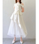 オフショルアシメトレンチワンピース