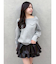 ワイドスクエアネックスウェット