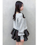 ワイドスクエアネックスウェット