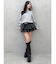 ワイドスクエアネックスウェット