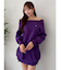 ワイドスクエアネックスウェット