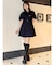 【WEB限定カラーあり】ケープトレンチミニワンピース