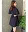【WEB限定カラーあり】ケープトレンチミニワンピース