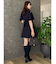 【WEB限定カラーあり】ケープトレンチミニワンピース