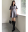 【WEB限定カラーあり】ケープトレンチミニワンピース
