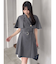 【WEB限定カラーあり】ケープトレンチミニワンピース