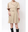 【WEB限定カラーあり】ケープトレンチミニワンピース