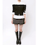 シャツレイヤードライクニットトップス