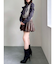 アーガイルニットトップス