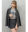 アーガイルニットトップス
