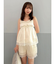 【吉田朱里】シルクカップインキャミソール