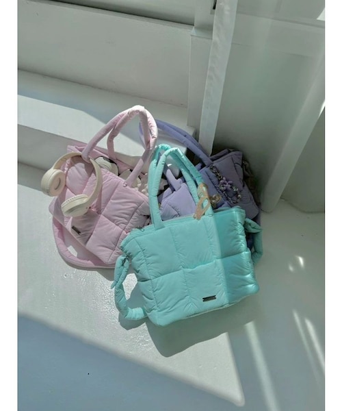 吉田朱里】マシュマロトートバッグ｜ダズリンの通販｜&mall（アンド