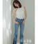 【吉田朱里】メイクアップフレアデニムパンツ