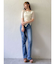 【吉田朱里】メイクアップフレアデニムパンツ