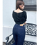 【吉田朱里】メイクアップフレアデニムパンツ