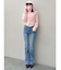 【吉田朱里】メイクアップフレアデニムパンツ