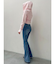 【吉田朱里】メイクアップフレアデニムパンツ