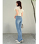 【吉田朱里】メイクアップフレアデニムパンツ