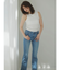 【吉田朱里】涼感加工ギャザーノースリリブトップス