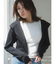 【吉田朱里】涼感加工ギャザーノースリリブトップス