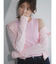 【吉田朱里】涼感加工ギャザーノースリリブトップス