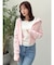 【吉田朱里】涼感加工ギャザーノースリリブトップス