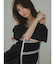 【吉田朱里】パール2wayボリュームワンピース