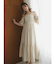 【吉田朱里】パール2wayボリュームワンピース