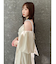 【吉田朱里】パール2wayボリュームワンピース