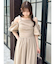 【吉田朱里】パール2wayボリュームワンピース