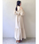 【吉田朱里】パール2wayボリュームワンピース