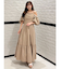 【吉田朱里】パール2wayボリュームワンピース